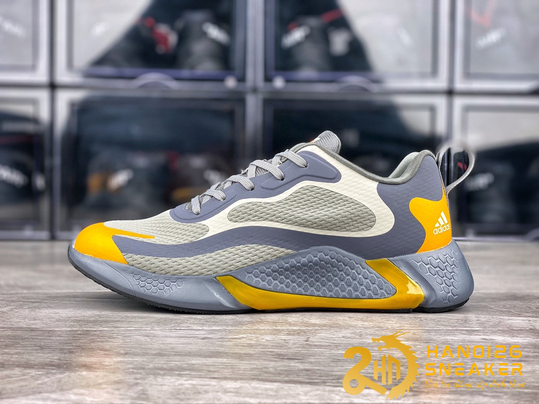 Giày Adidas AlphaBounce Instinct M Grey Yellow