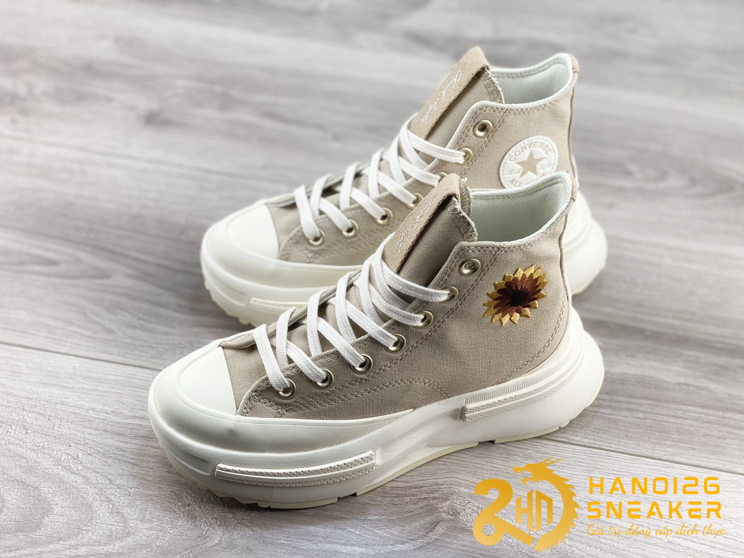 Giày Converse Run Star Legacy Eva Sun Flower Brown (1)