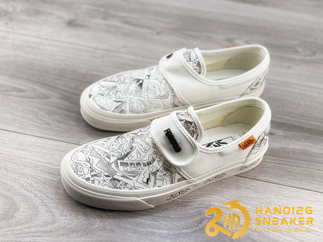 Giày Fog X Vans X SNS 2023 White Cực Đẹp (1)