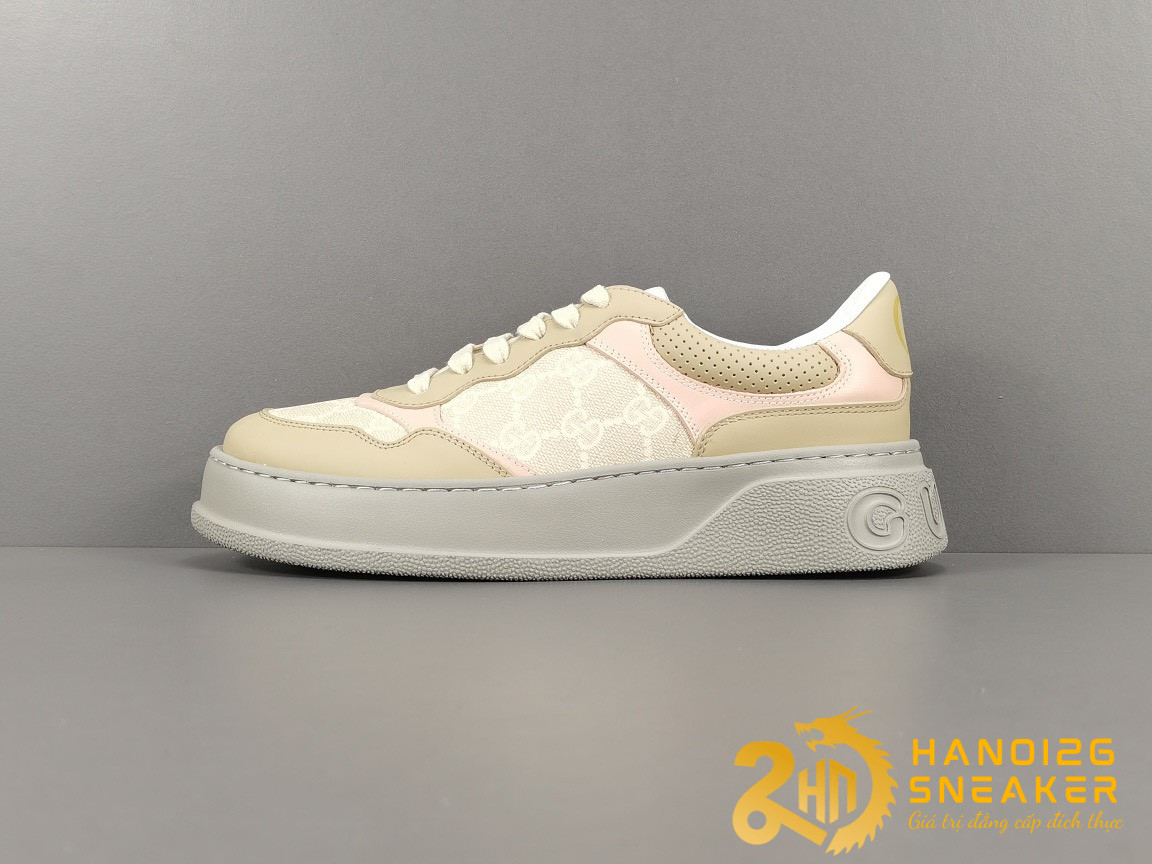 Giày GUCCI Chunky B Canvas 'White' 670408 UPG90 5471 Like Auth