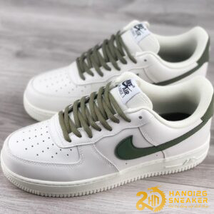 Giày Nike Air Force 1 07 Low Cream White Dark Green CQ5059 110 (1)