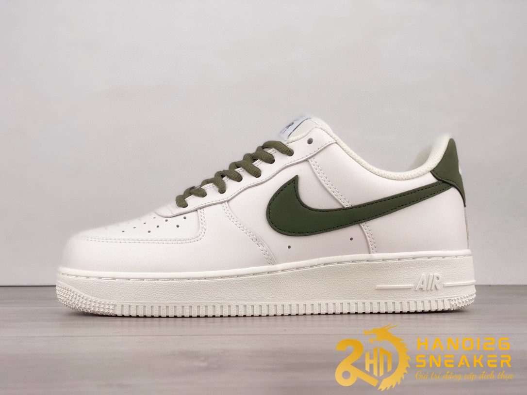 Giày Nike Air Force 1 07 Low Cream White Dark Green CQ5059-110