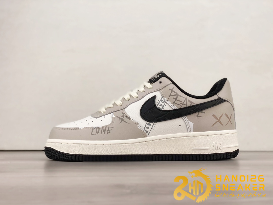 Giày Nike Air Force 1 07 Low LONE X PEATE Grey LT5986-921