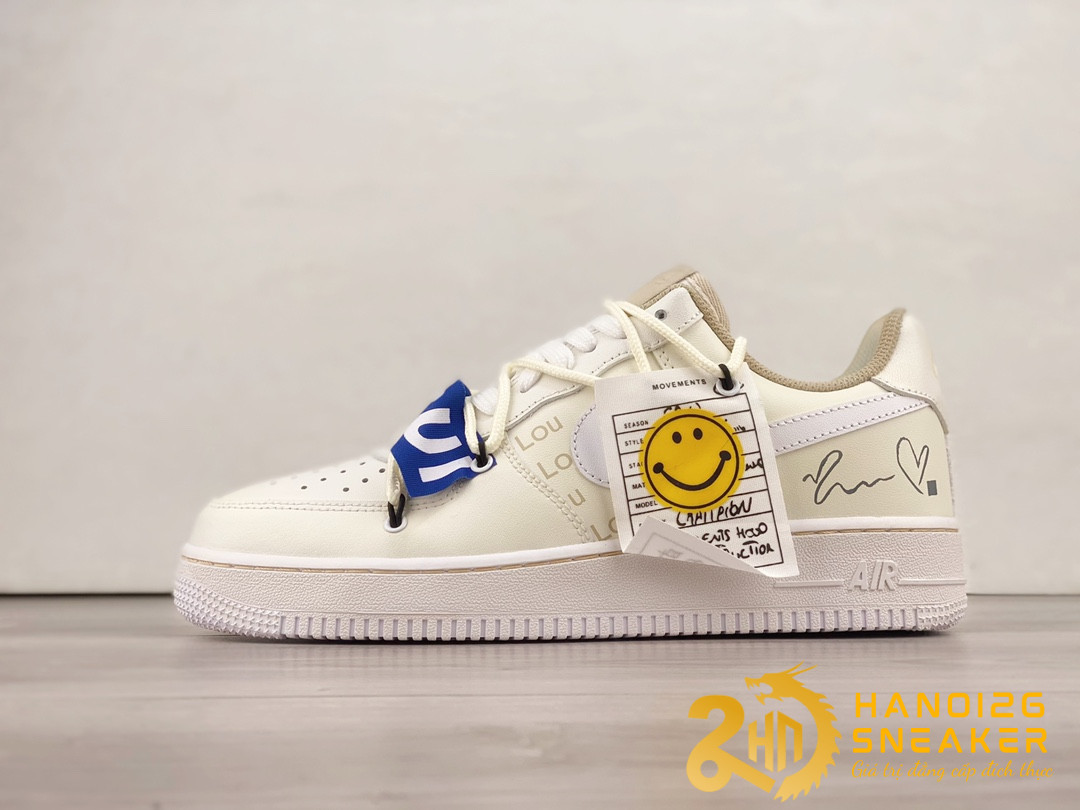 Giày Nike Air Force 1 07 Low Lou Uise HN White