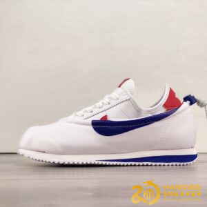 Giày Nike Cortez x CLOT White And Game Royal