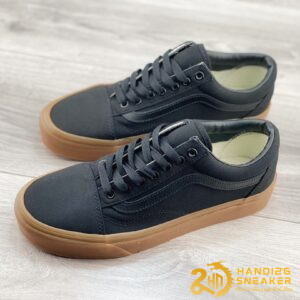 Giày Vans Old Skool Canvas Black Light Gum (1)