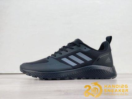 Bộ Sư Tập Giày Adidas Runfalcon 2 Grey Black GW4056 (1)