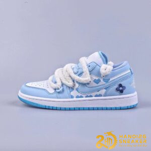 Giày Nike Air Jordan 1 Blue White Cool
