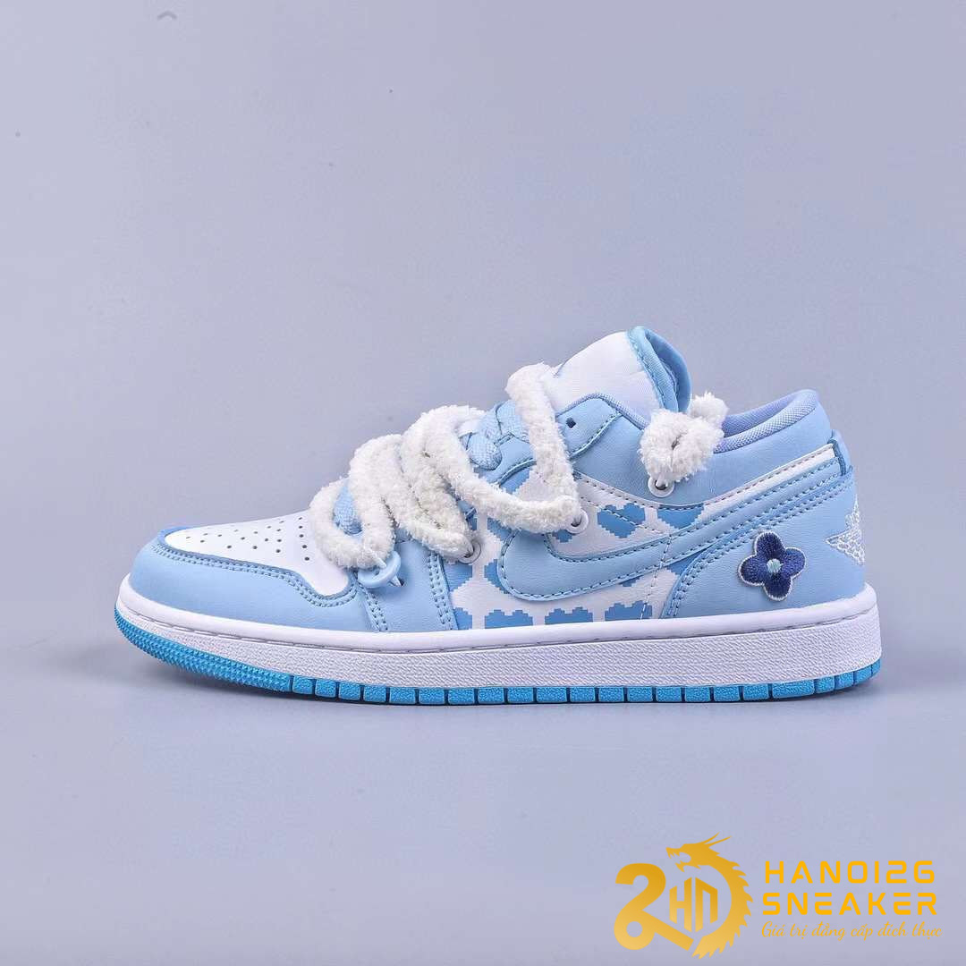 Giày Nike Air Jordan 1 Blue White Cool