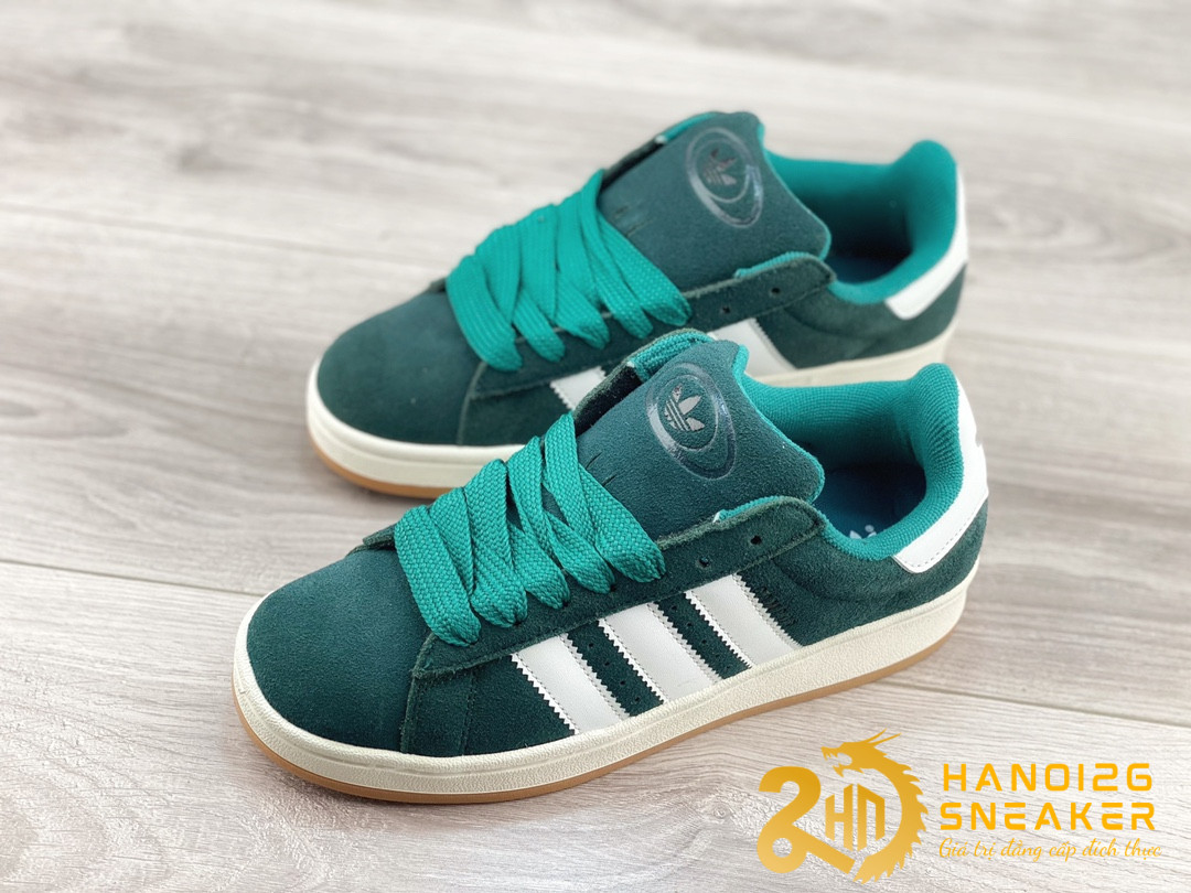Giày Adidas Campus 00s Green HR1467 (1)