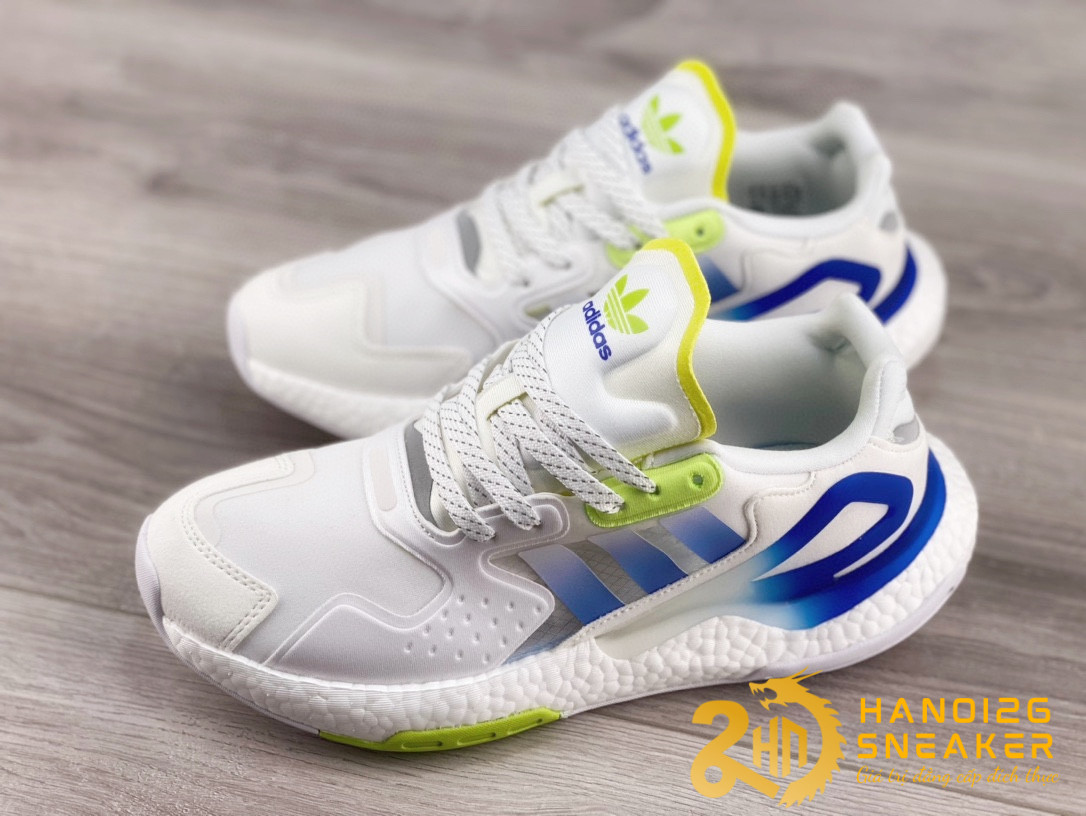 Giày Adidas Day Jogger White Polar Blue (1)