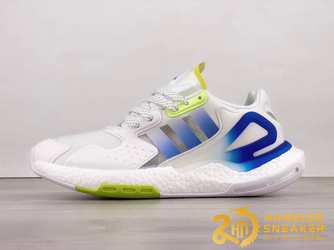 Giày Adidas Day Jogger White Polar Blue