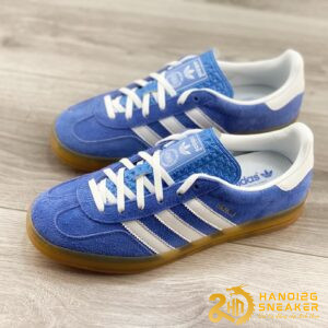 Giày Adidas Gazelle Indoor Blue Fusion Gum (1)