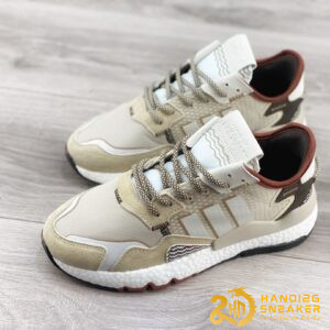 Giày Adidas Nite Jogger Beige Light Brown (1)