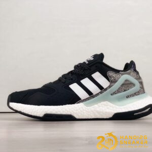 Giày Adidas Nite Jogger Boost Black Grey Blue