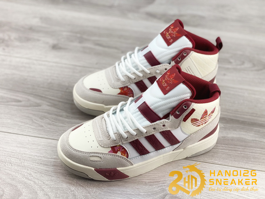Giày Adidas Originals Post Up Red White (1)
