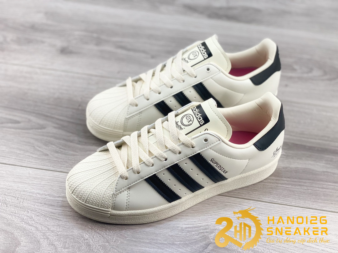 Giày Adidas Superstar André Saraiva Chalk White Black (1)