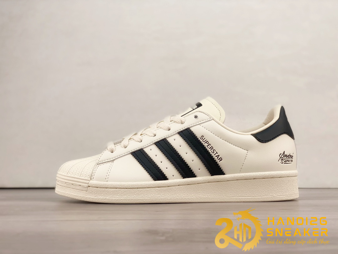 Giày Adidas Superstar André Saraiva Chalk White Black