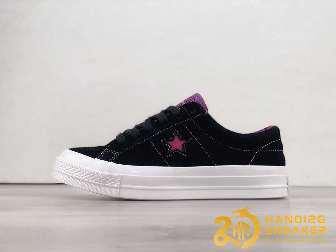 Giày Converse One Star Tropical Feet Black
