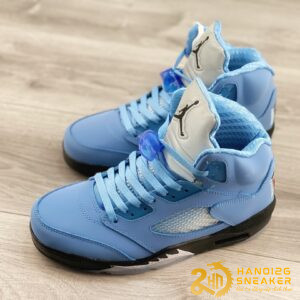 Giày Jordan 5 Retro UNC University Blue (1)