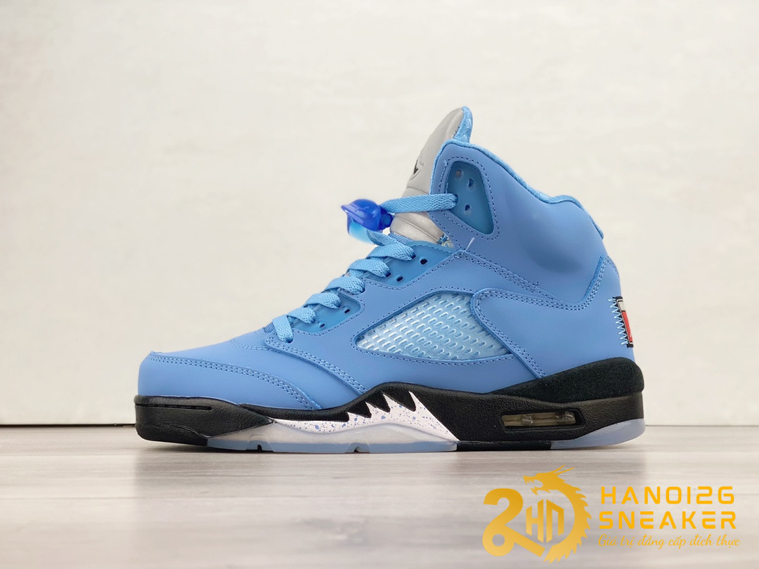Giày Jordan 5 Retro UNC University Blue
