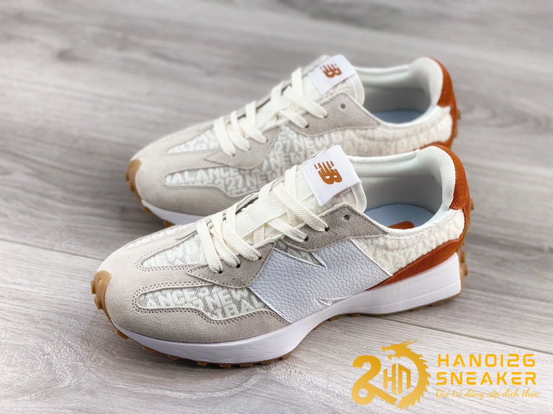 Giày Jual New Balance 327 Beige Orange (1)