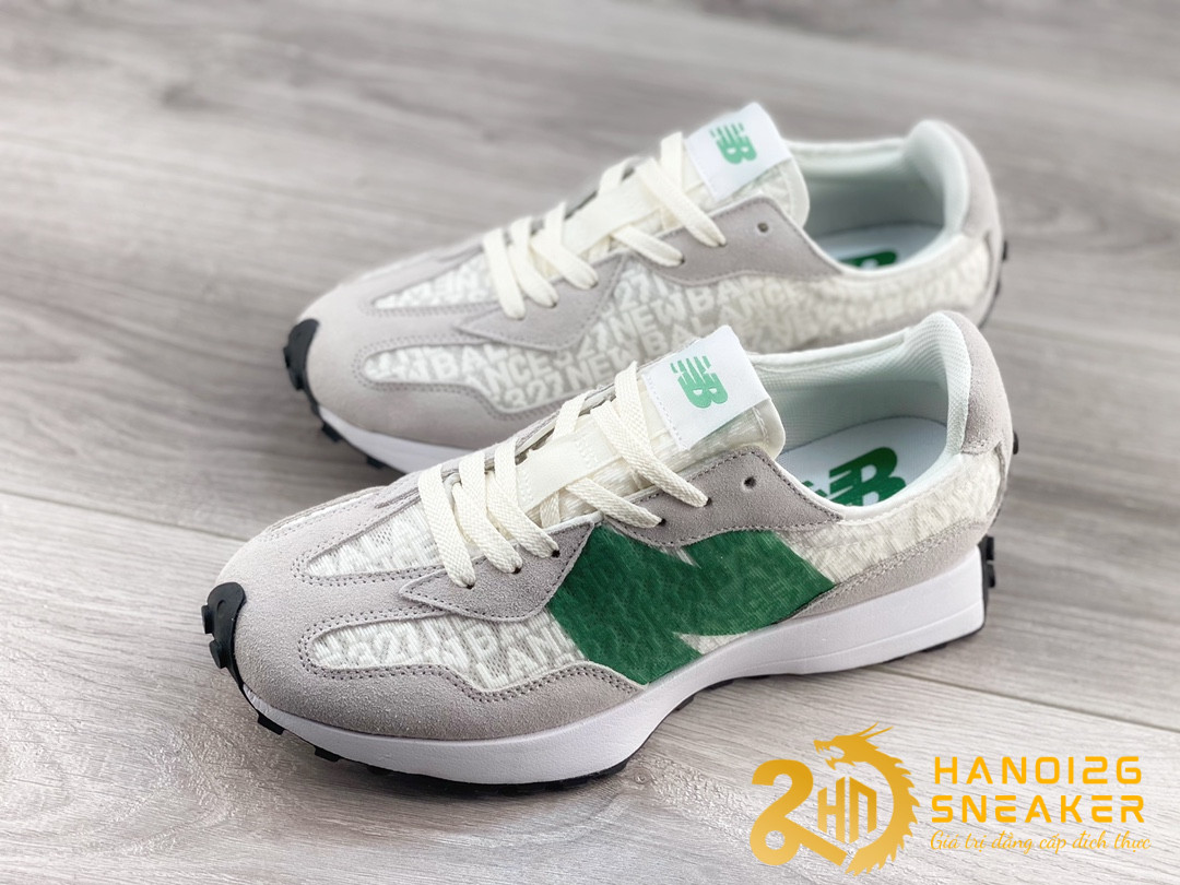 Giày Jual New Balance 327 Grey Green (1)