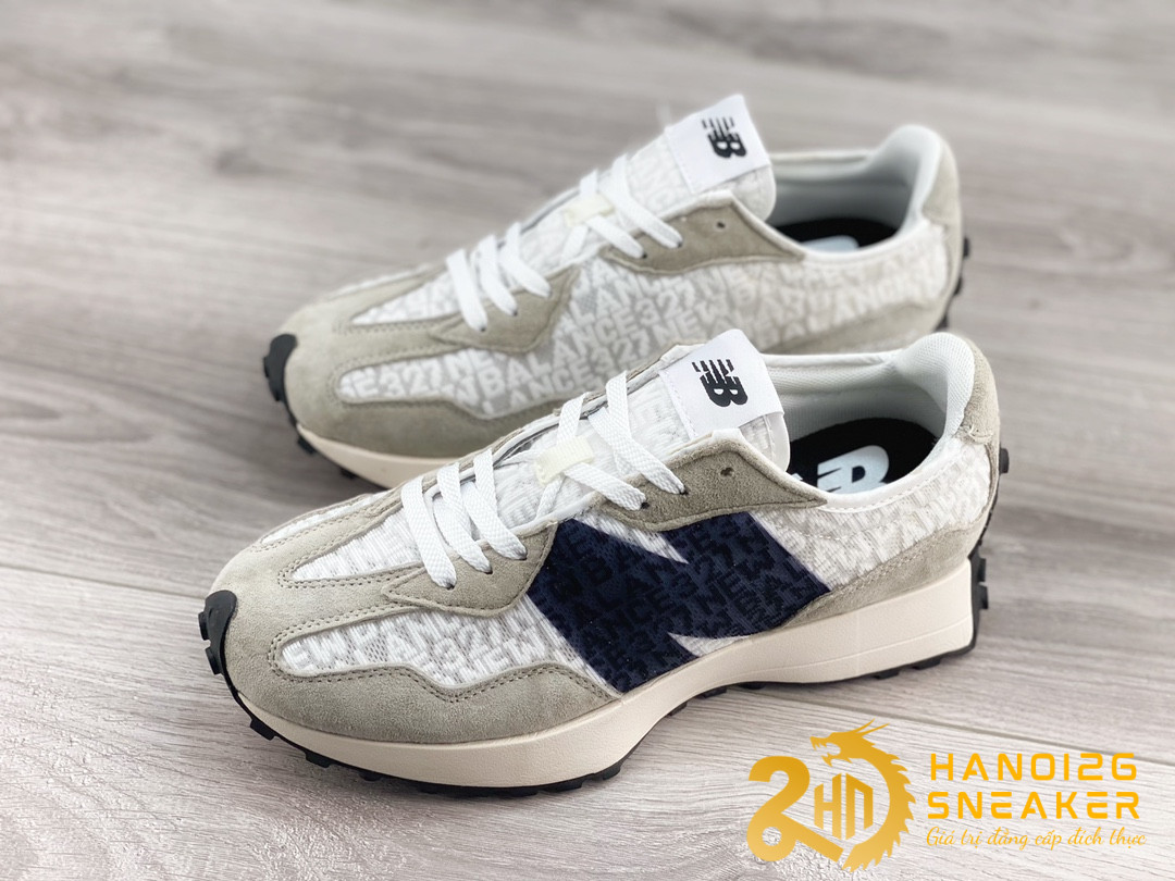 Giày New Balance 327 Sea Salt Black MS327FE (1)