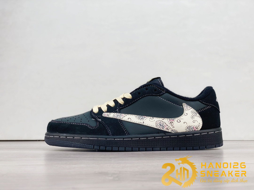 Giày Nike Air Jordan 1 Jeff Staple Black