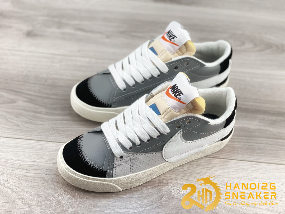 Giày Nike Blazer Low Jumbo SE Smoke Grey (1)