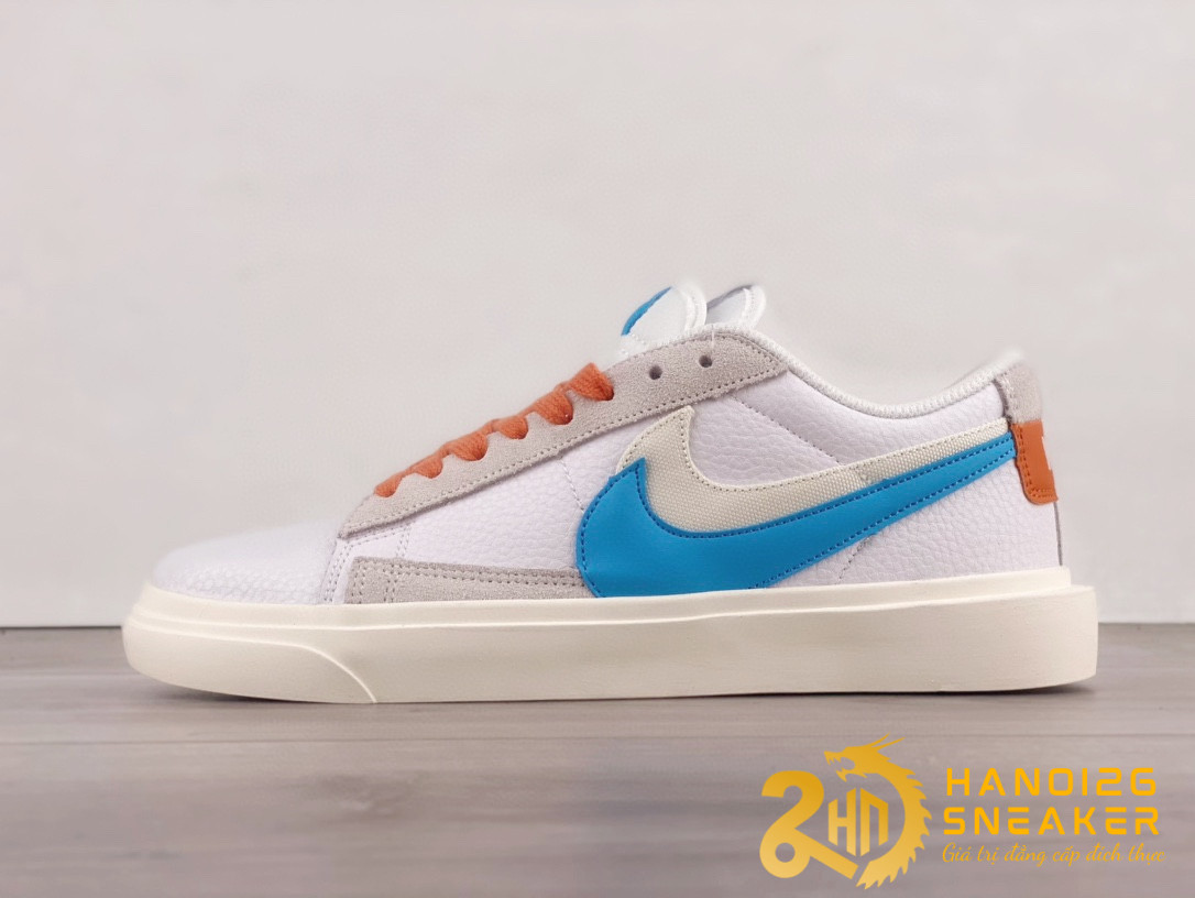 Giày Nike Blazer Low Sacai White BV0076-104