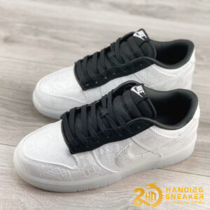 Giày Nike Dunk Low CLOT Fragment White (1)