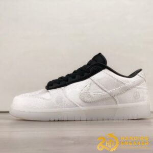 Giày Nike Dunk Low CLOT Fragment White
