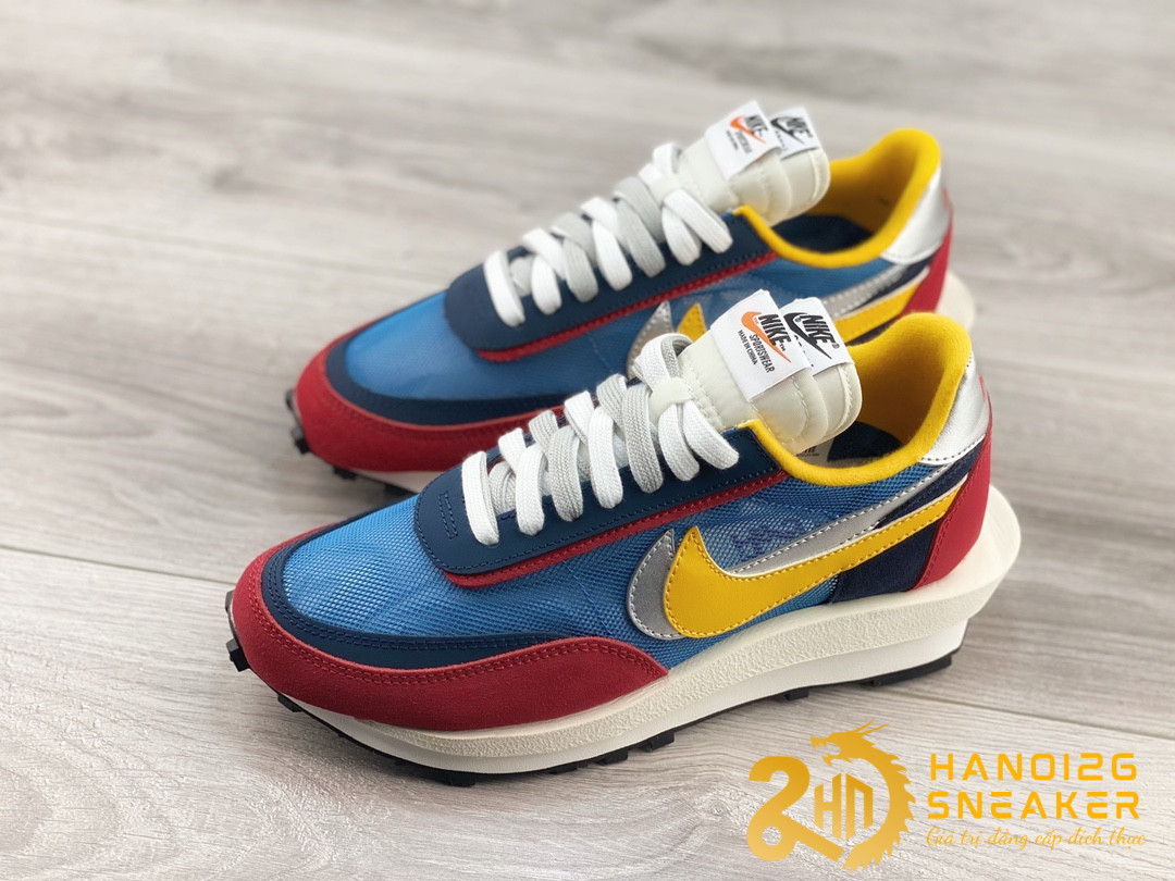 Giày Nike LD Waffle Sacai Varsity Blue (1)