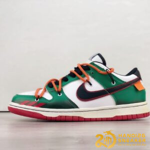 Giày Nike SB Dunk Low Green Red Black