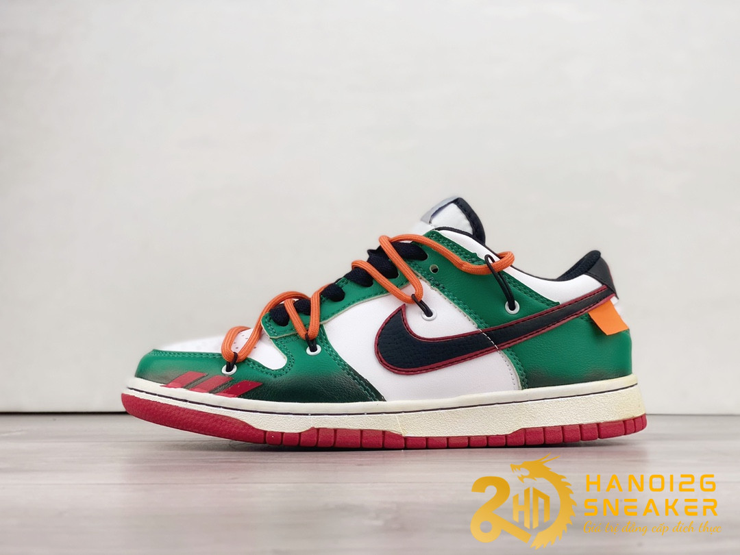 Giày Nike SB Dunk Low Green Red Black