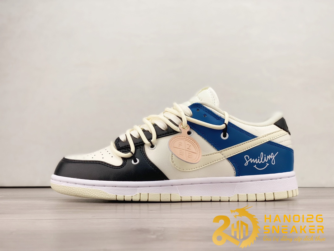 Giày Nike SB Dunk Low Smiling Navi Black