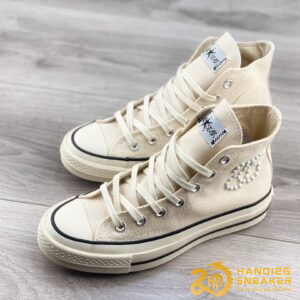 Giày Stussy Converse Chuck 70 Natural Ivory (1)