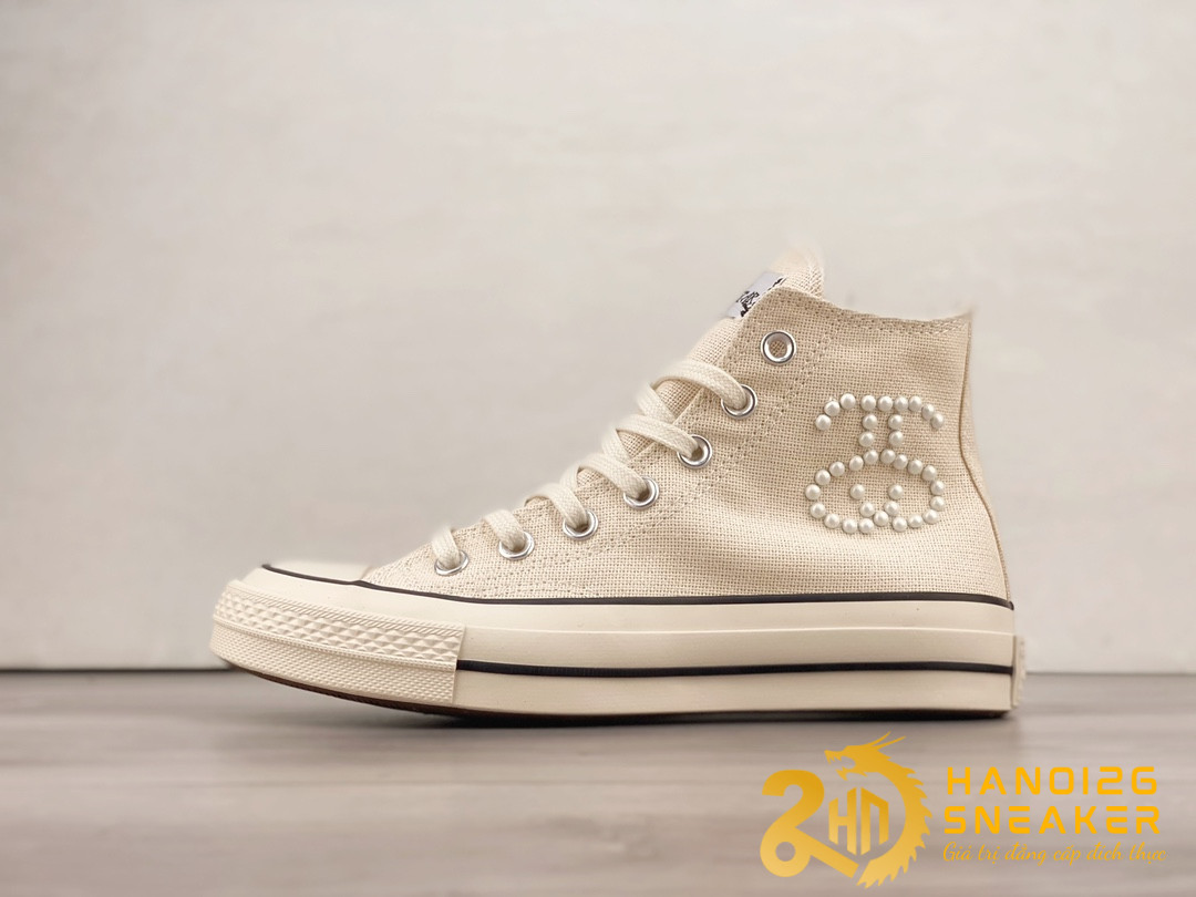 Giày Stussy Converse Chuck 70 Natural Ivory