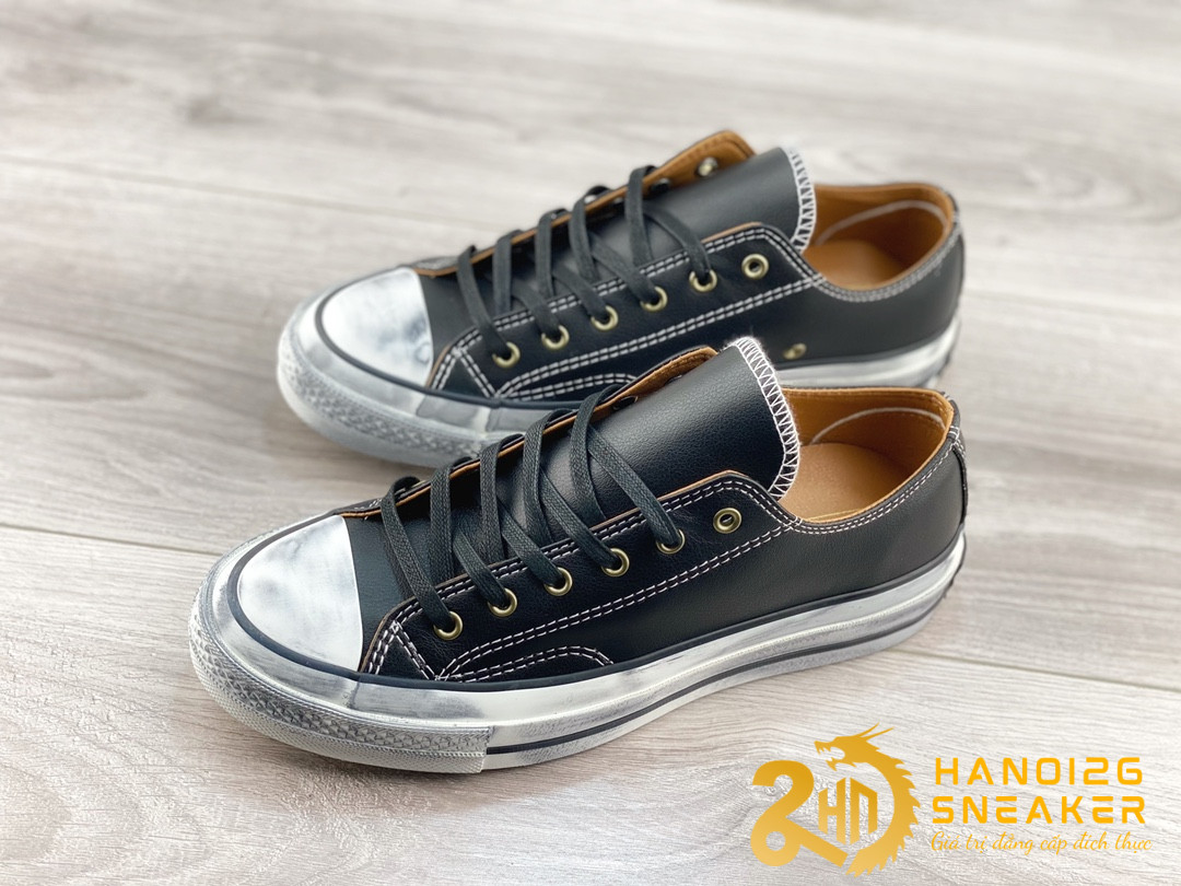 Giày Thisisneverthat X Converse Vintage Chuck 70 Black (1)
