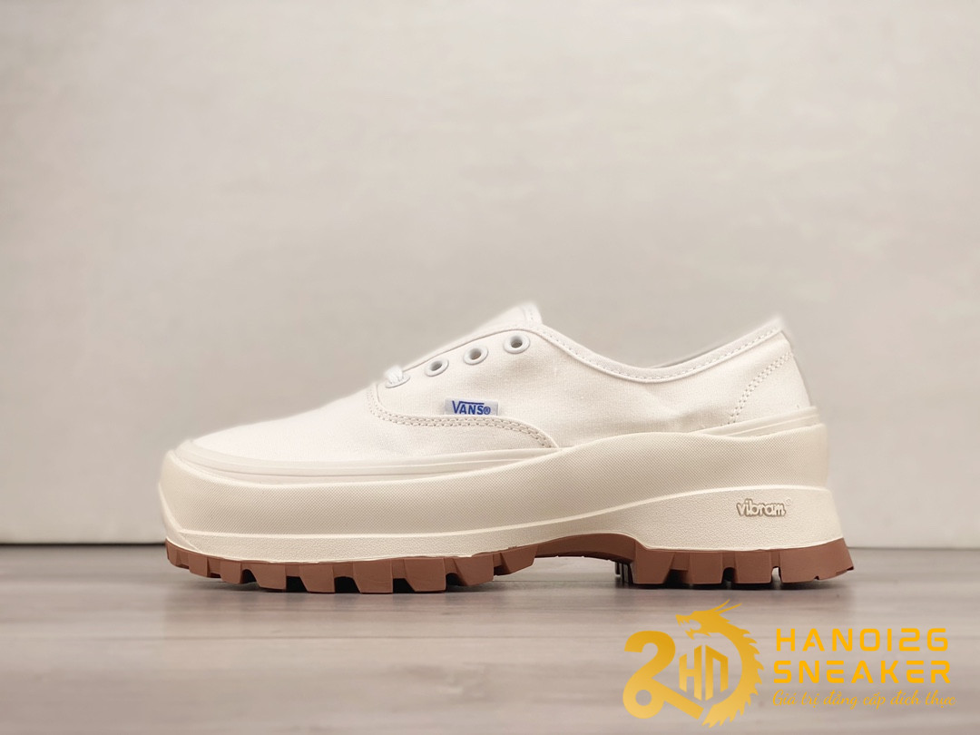 Giày Vans Authentic Vibram DX White Brown