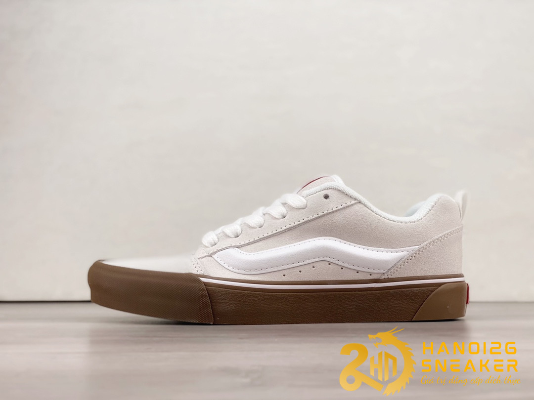 Giày Vans Gum Knu-Skool VR3 White Brown