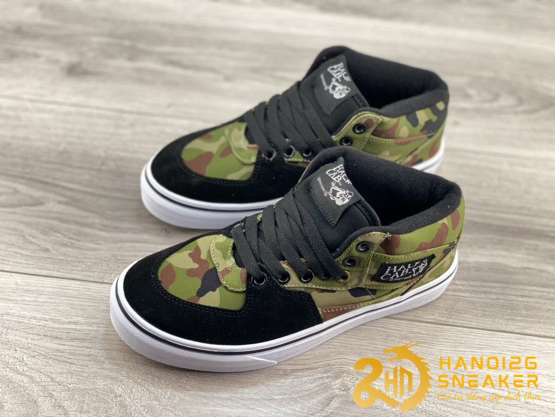 Giày Vans Half Cab LX Army Cao Cấp (1)