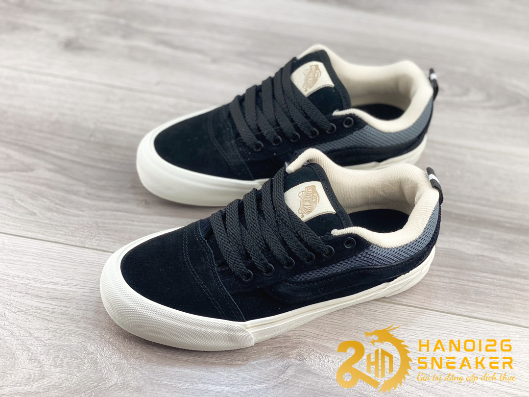 Giày Vans Knu Skool VR3 LX Black (1)