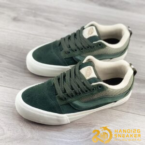 Giày Vans Knu Skool VR3 LX Green (1)