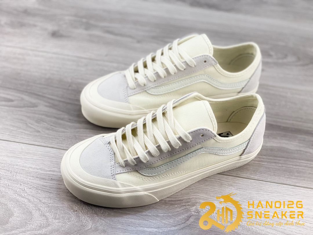 Giày Vans Style 136 Decon Creamy White (1)