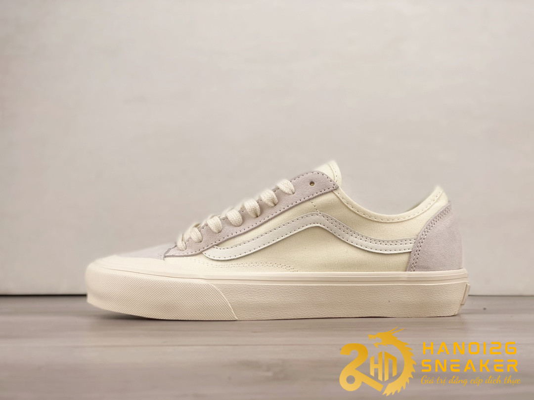 Giày Vans Style 136 Decon Creamy White