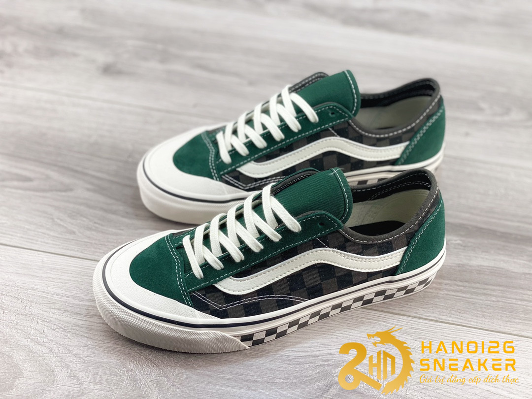 Giày Vans Style 136 VR3 Green VN0A4BX9ACW (1)