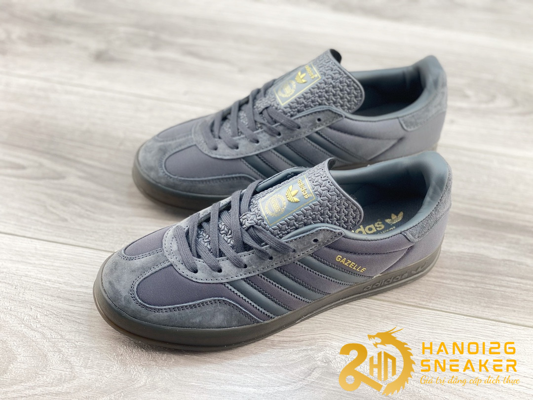 Giày Adidas Gazelle Indoor College Clematis Blue (1)