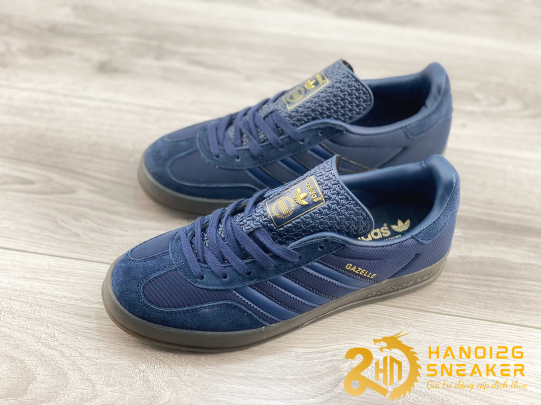 Giày Adidas Gazelle Indoor College Navy Gum (1)